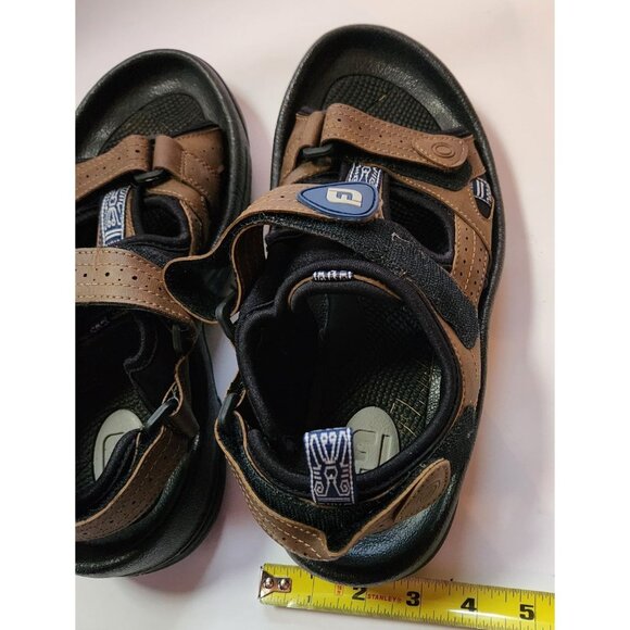 FootJoy Mens Golf Sandals 7M With SoftSpikes In Brown - Picture 9 of 9